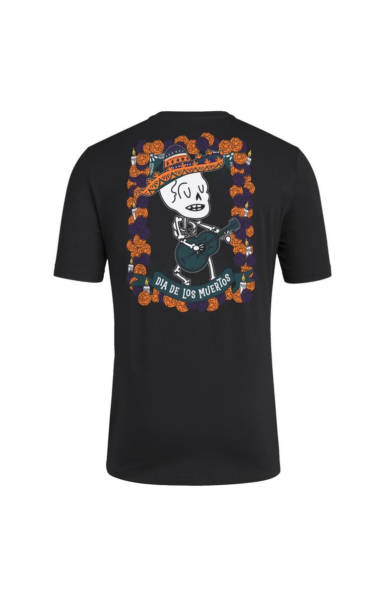 adidas Men's adidas Black Mexico National Team Día De Los Muertos Mariachi T-Shirt, Alternate, color, 