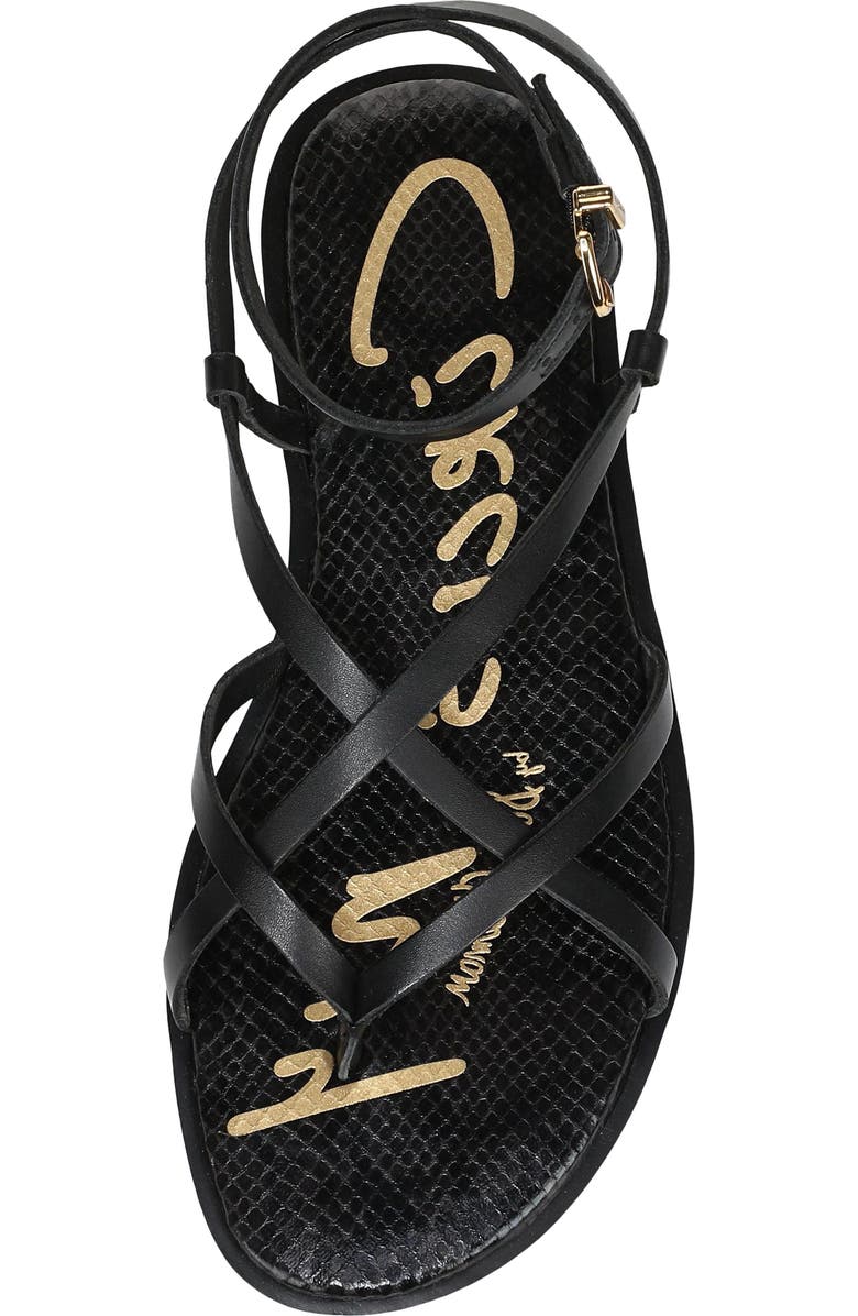 Circus NY by Sam Edelman Dakota Ankle Strap Sandal, Alternate, color, Black