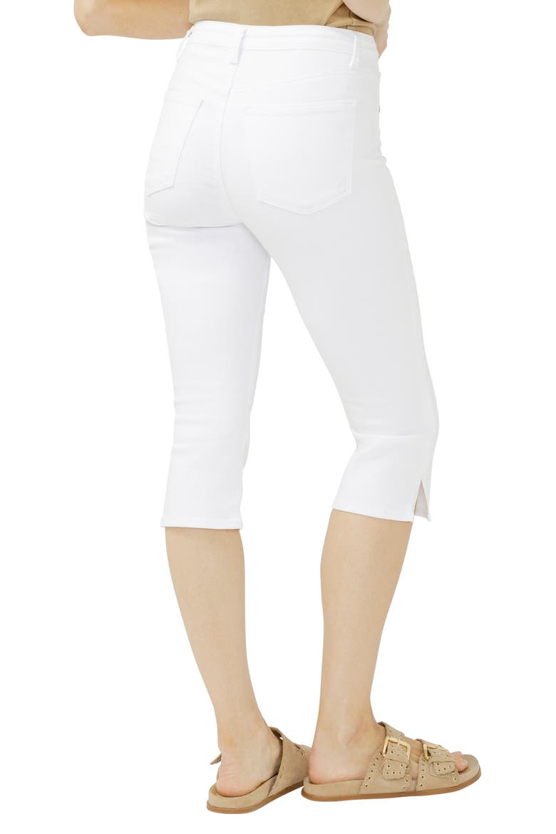 Isbister Modern Capri Jeans, Alternate, color, WHITE