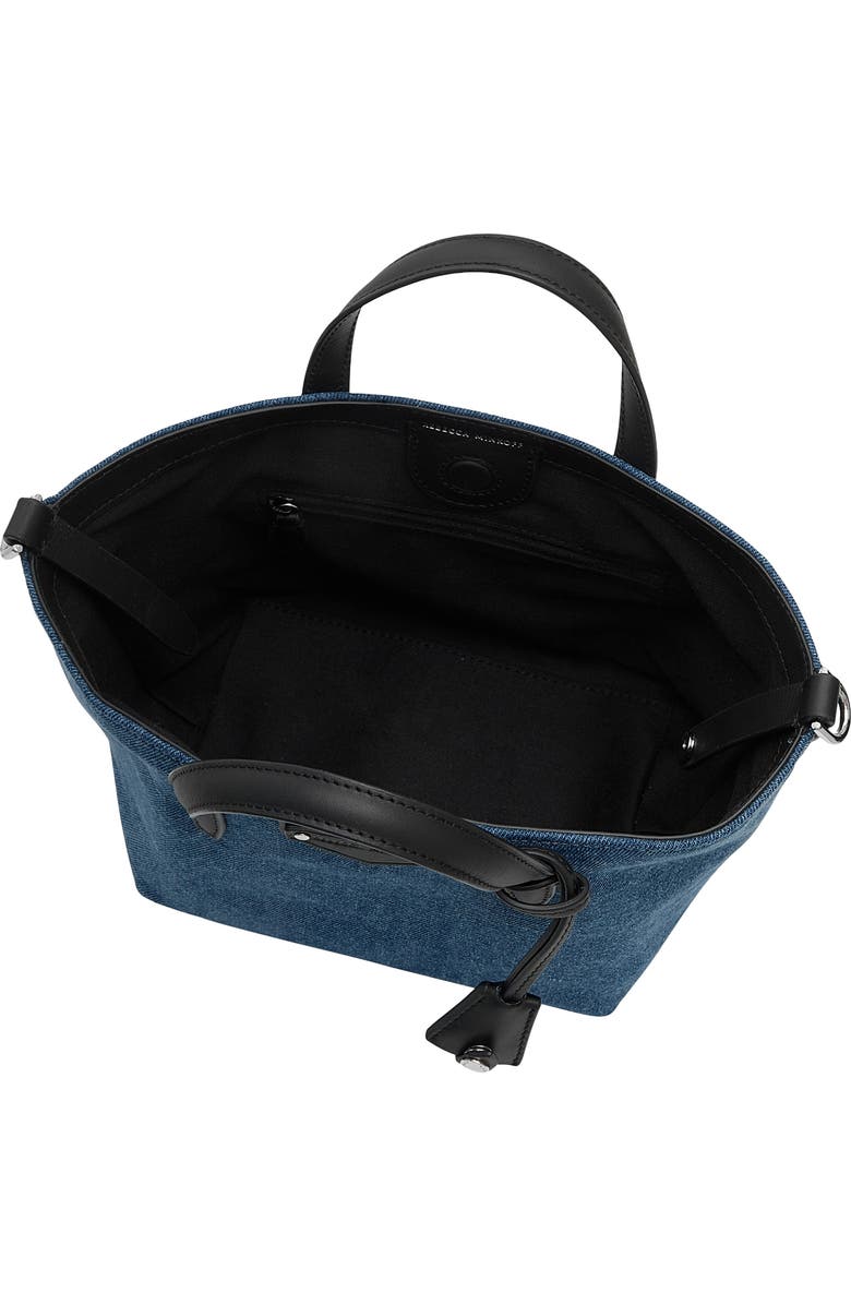 Rebecca Minkoff Small Riley Denim Tote, Alternate, color, Denim