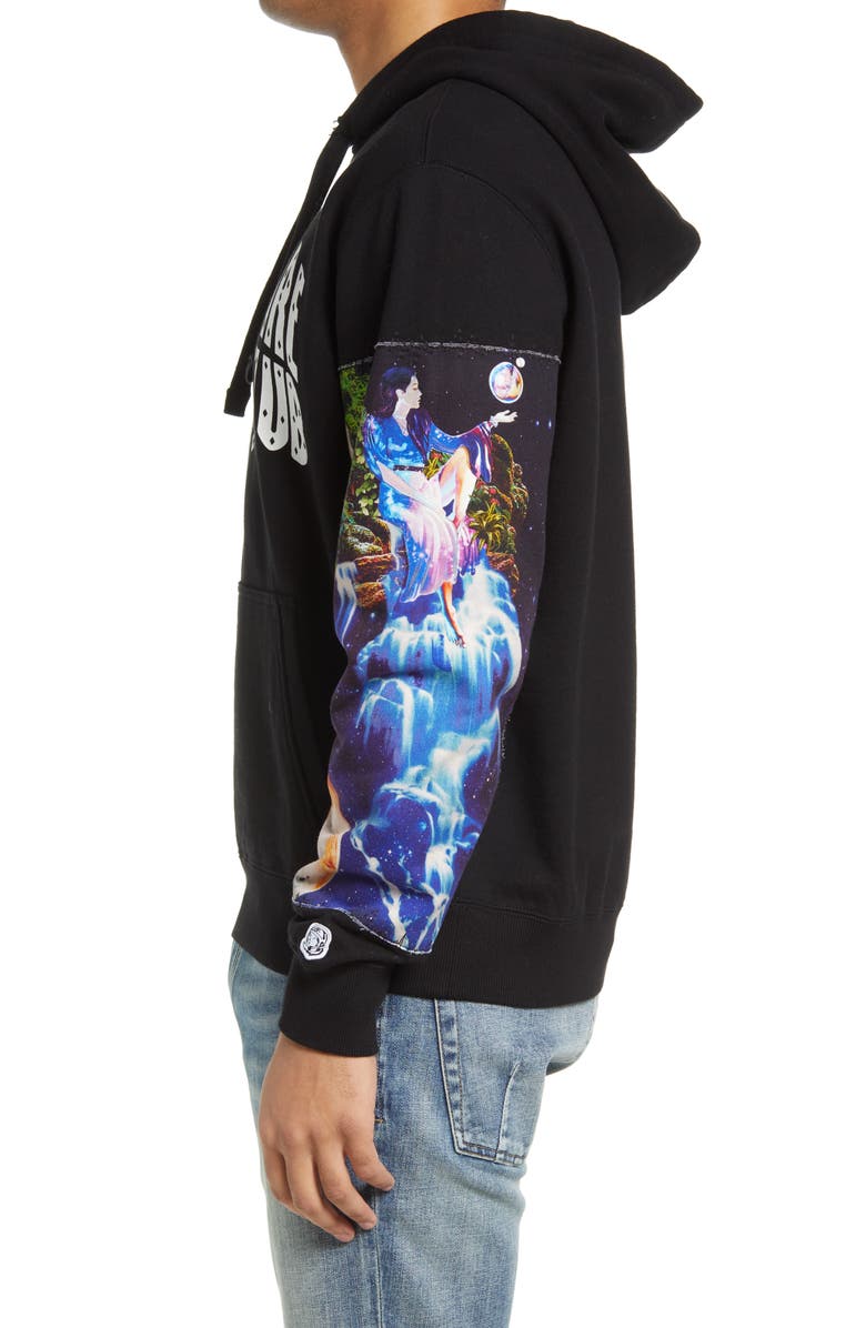 Billionaire Boys Club Trance Colorblock Graphic Hoodie, Alternate, color,