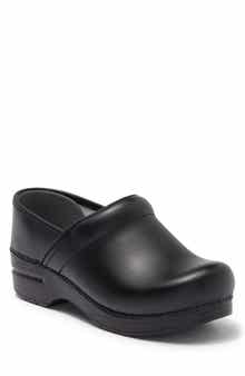 Dansko Professional Black Leather Clog