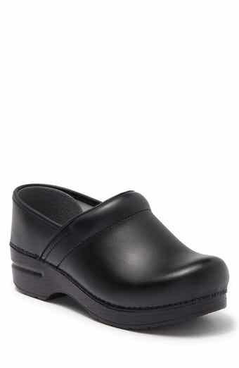 Dansko Professional Black Leather Clog