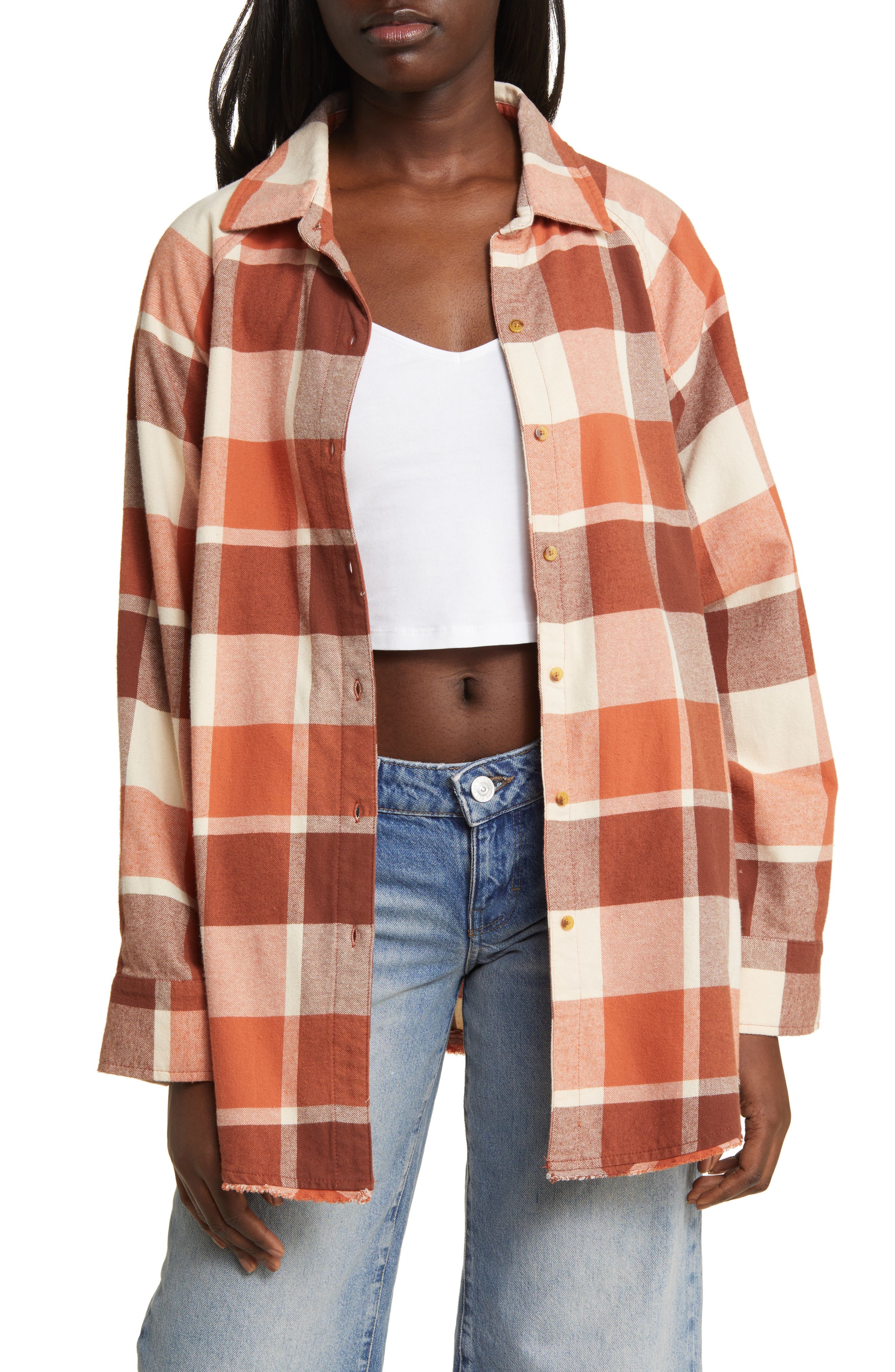 Pacific Dreams Cotton Flannel Shirt