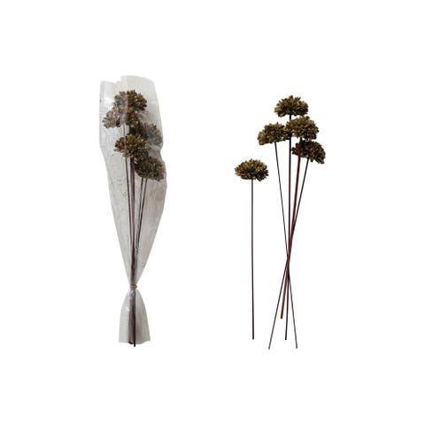 Dried Natural Sesame Flower Bunch, Green