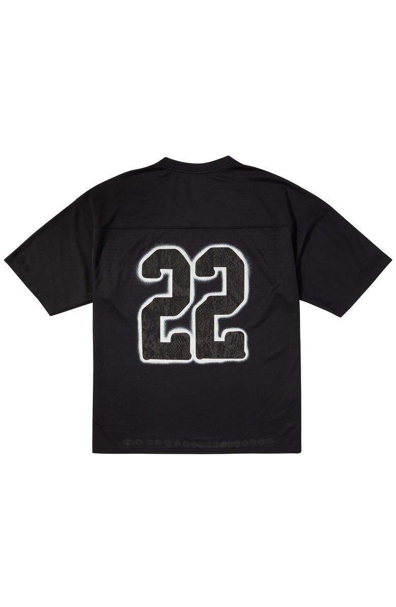 Mitchell & Ness Men's Mitchell & Ness Black ÑFL Por La Cultura x CHITO Limited Edition Jersey, Alternate, color, 