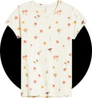 rag & bone Allover Mushroom Cotton Graphic T-Shirt