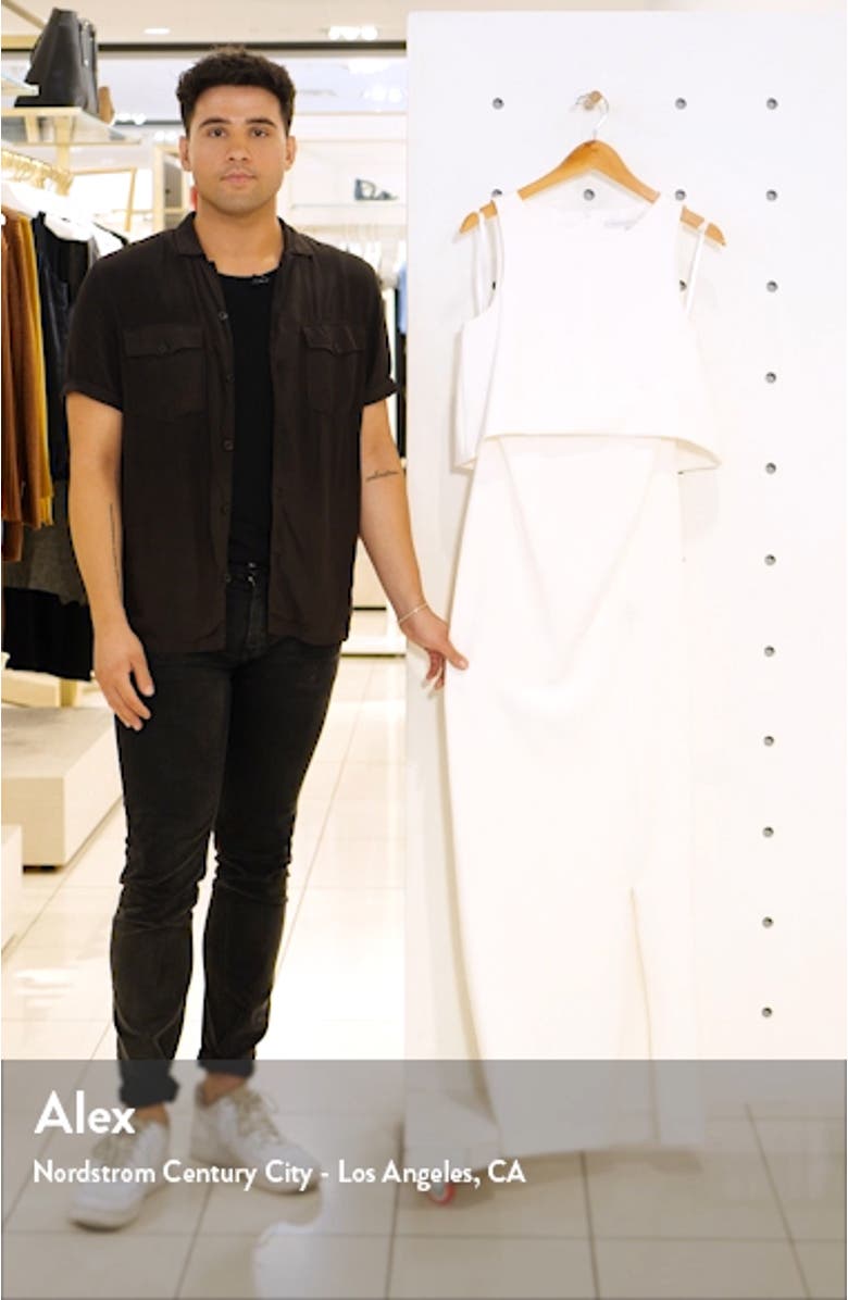 Kacie Two-Piece Sleeveless Maxi Dress, sales video thumbnail