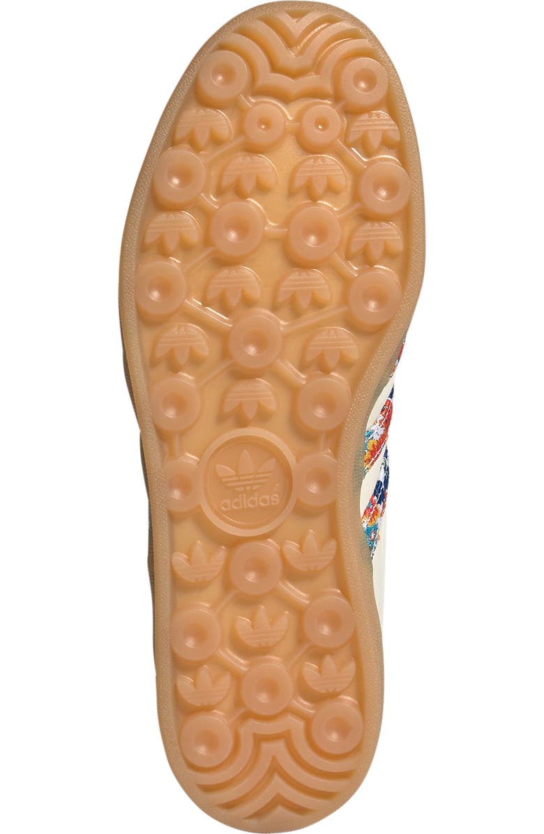 adidas Gazelle Indoor Sneaker, Alternate, color, Off White/ Gold Metallic/ Gum