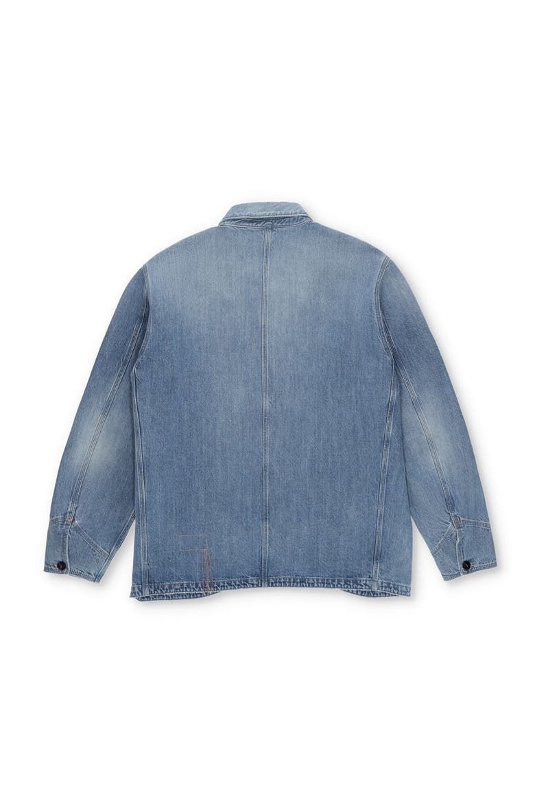 Trading Custom Wash Denim Jacket, Alternate, color, D240
