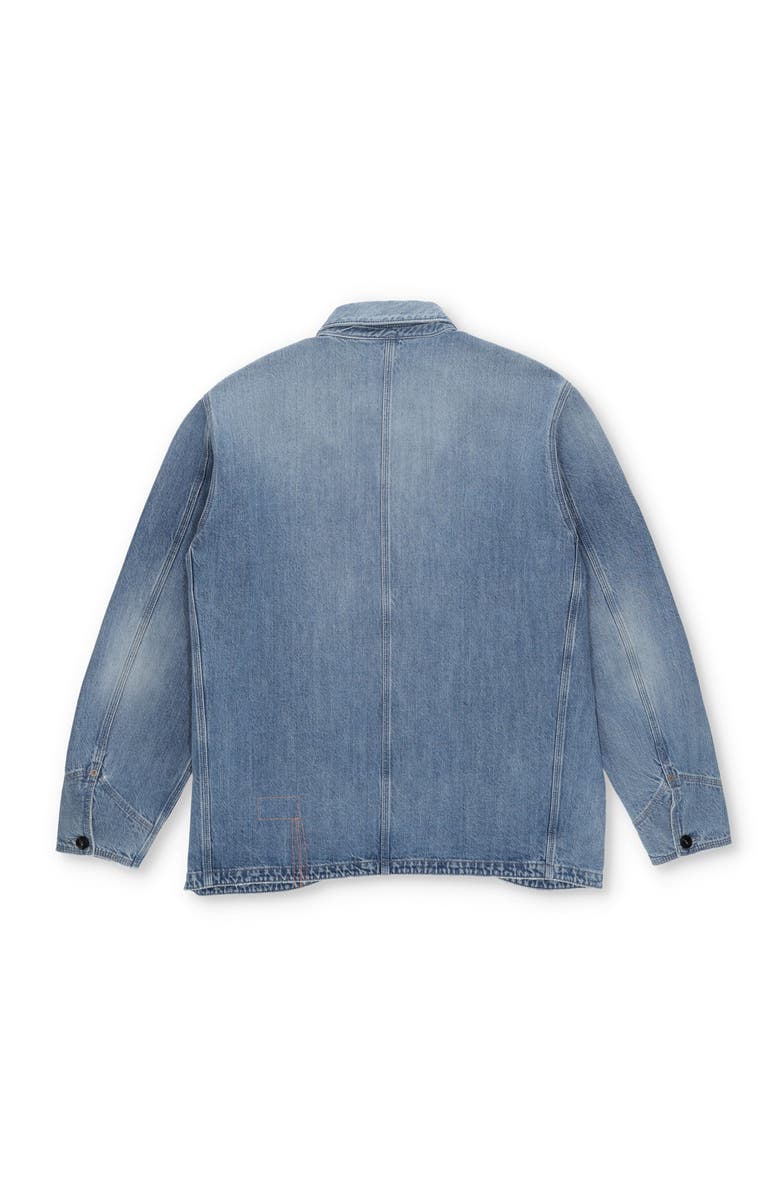 Fortela Trading Custom Wash Denim Jacket, Alternate, color, D240