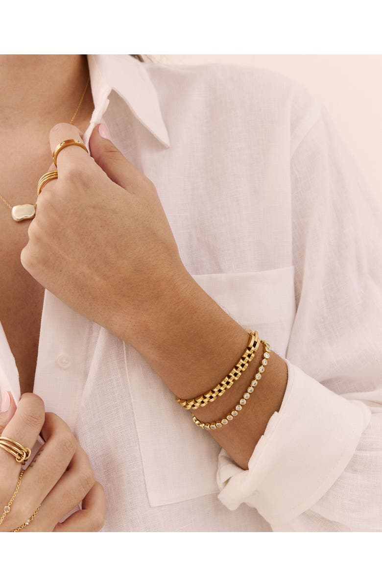 Electric Picks Mini Bennett Watch Band Bracelet, Alternate, color, Gold - 6.5