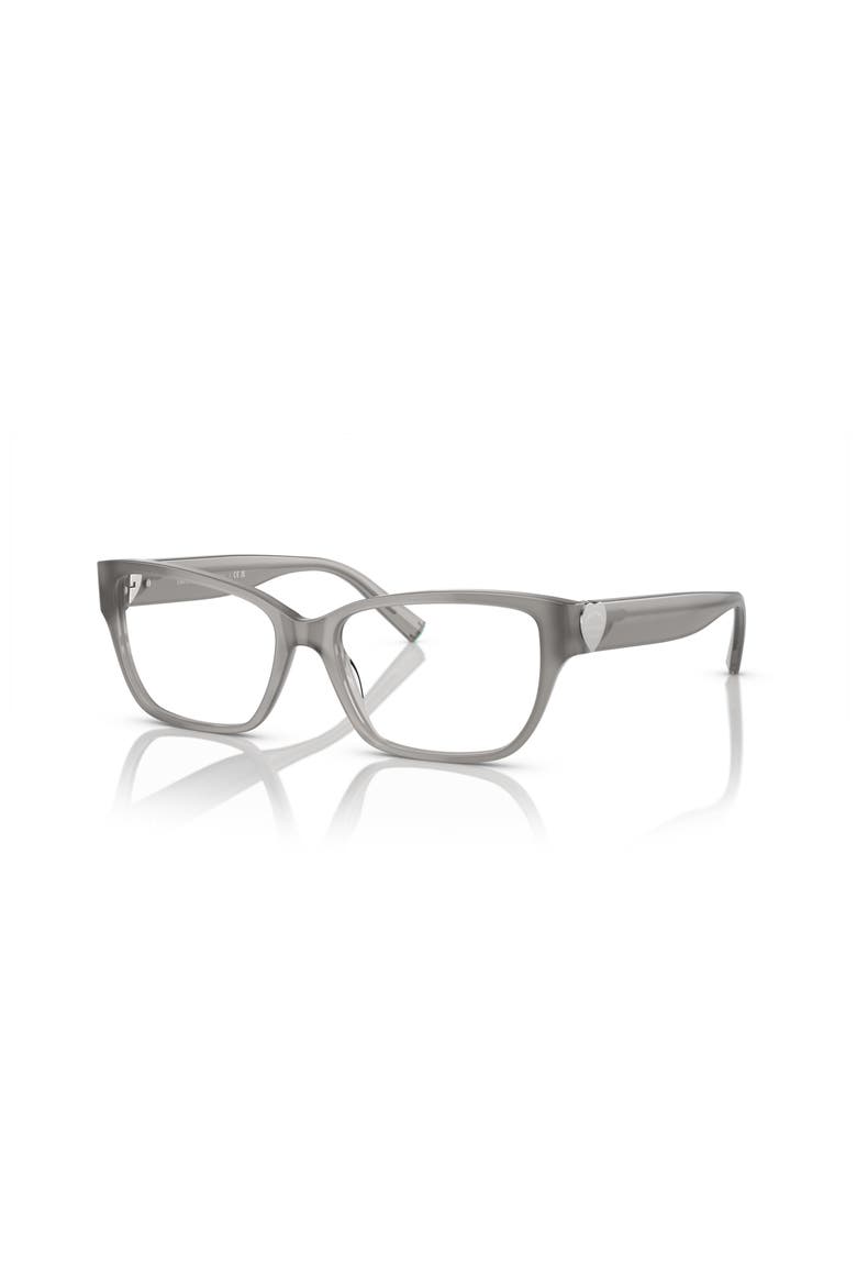 54mm Rectangle optical glasses, Main, color, Grey