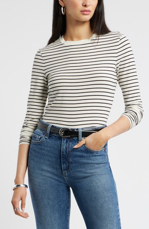 Long Sleeve Crewneck T-Shirt