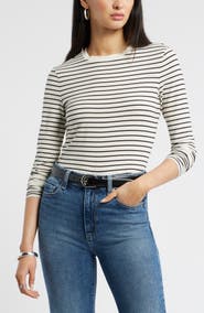 Nordstrom Long Sleeve Crewneck T-Shirt