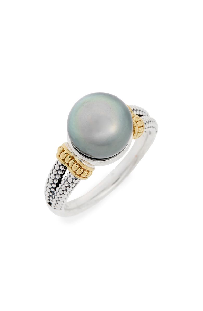 LAGOS Luna Cultured Pearl Ring, Main, color,