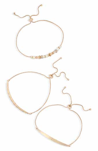 Slider Chain Bracelet