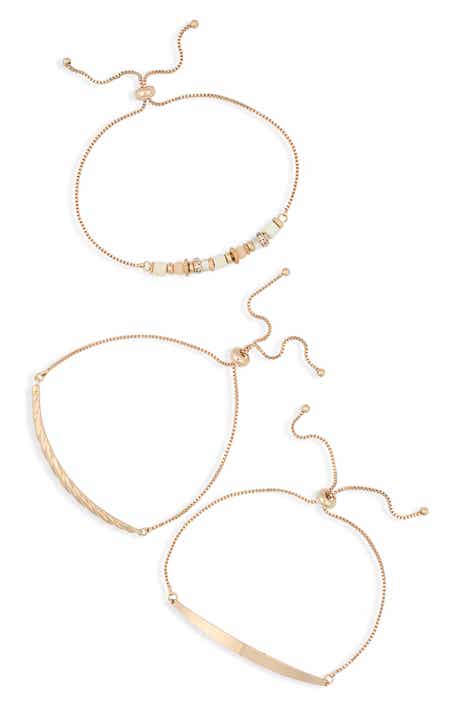 NORDSTROM RACK Slider Chain Bracelet