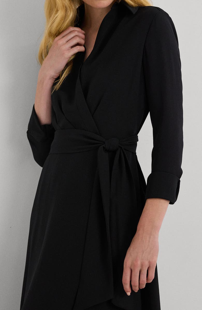 Lauren Ralph Lauren Long Sleeve Georgette Shirtdress, Alternate, color,