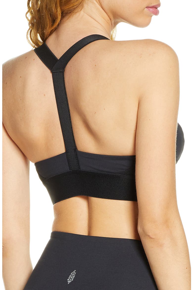 FP Movement End Game Sports Bra, Alternate, color, BLACK