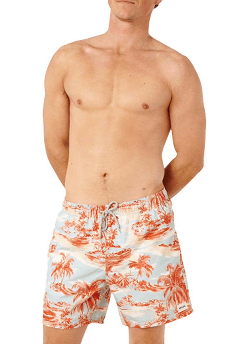 Dreamers 16-Inch Volley Swim Trunks, Main, color, SPRAY BLUE