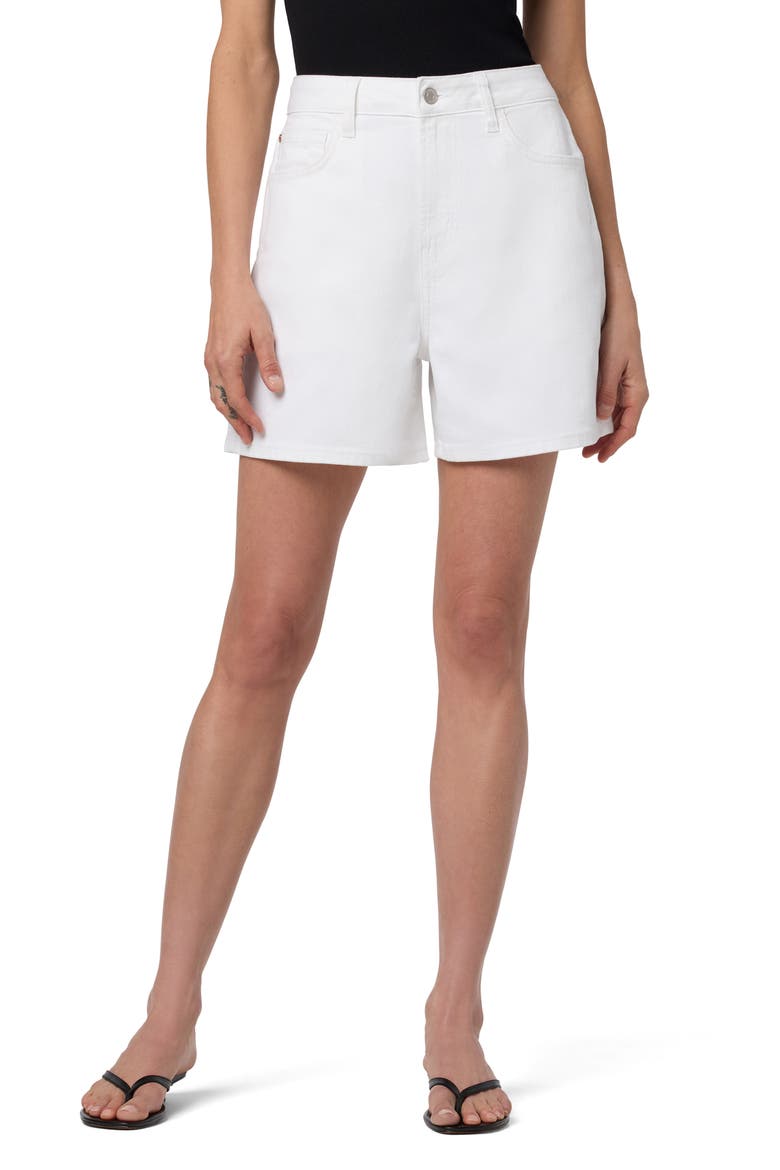Relaxed Fit Shorts, Main, color, WHITE