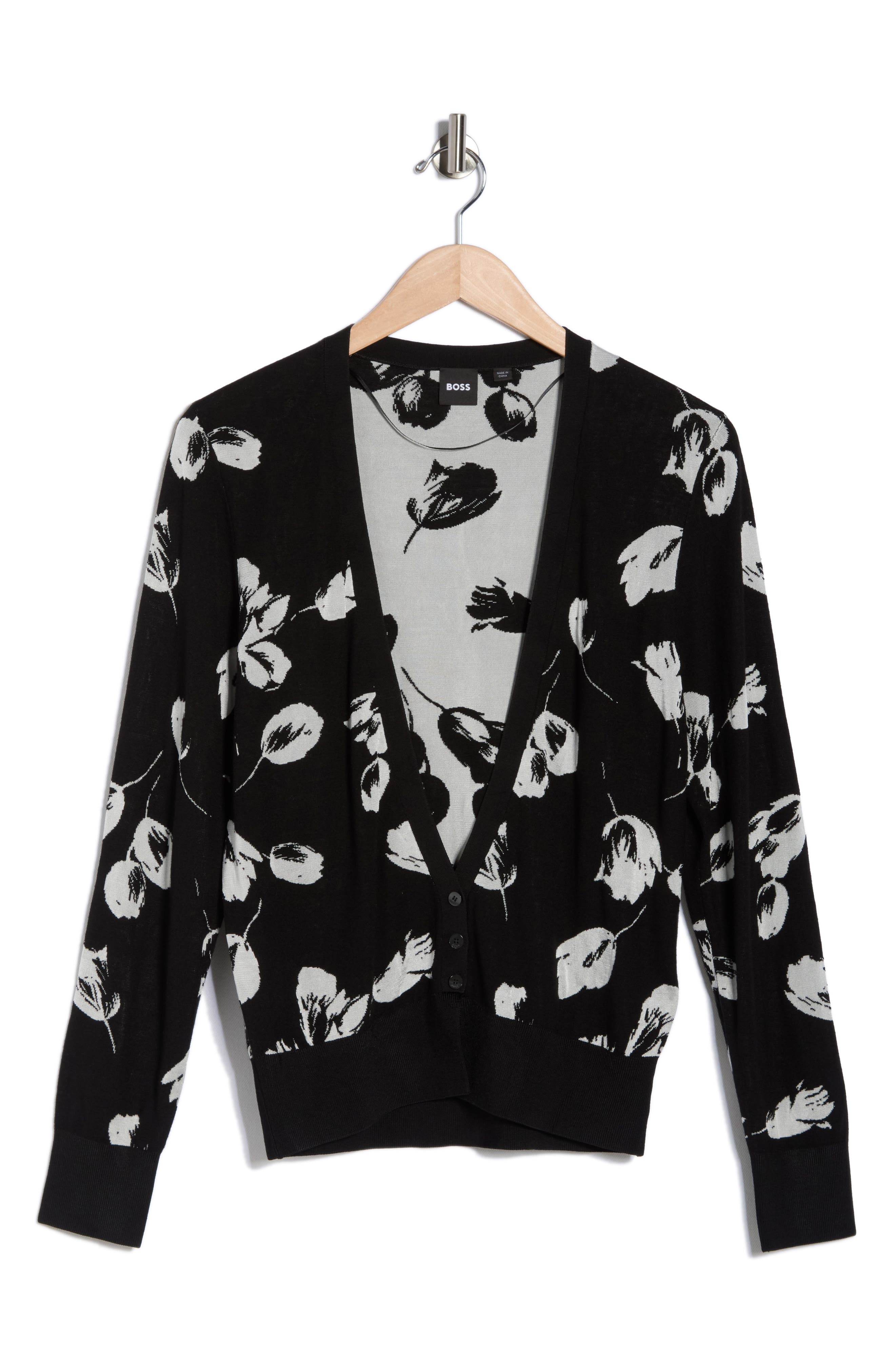 BOSS Fuldie Wool Blend Cardigan