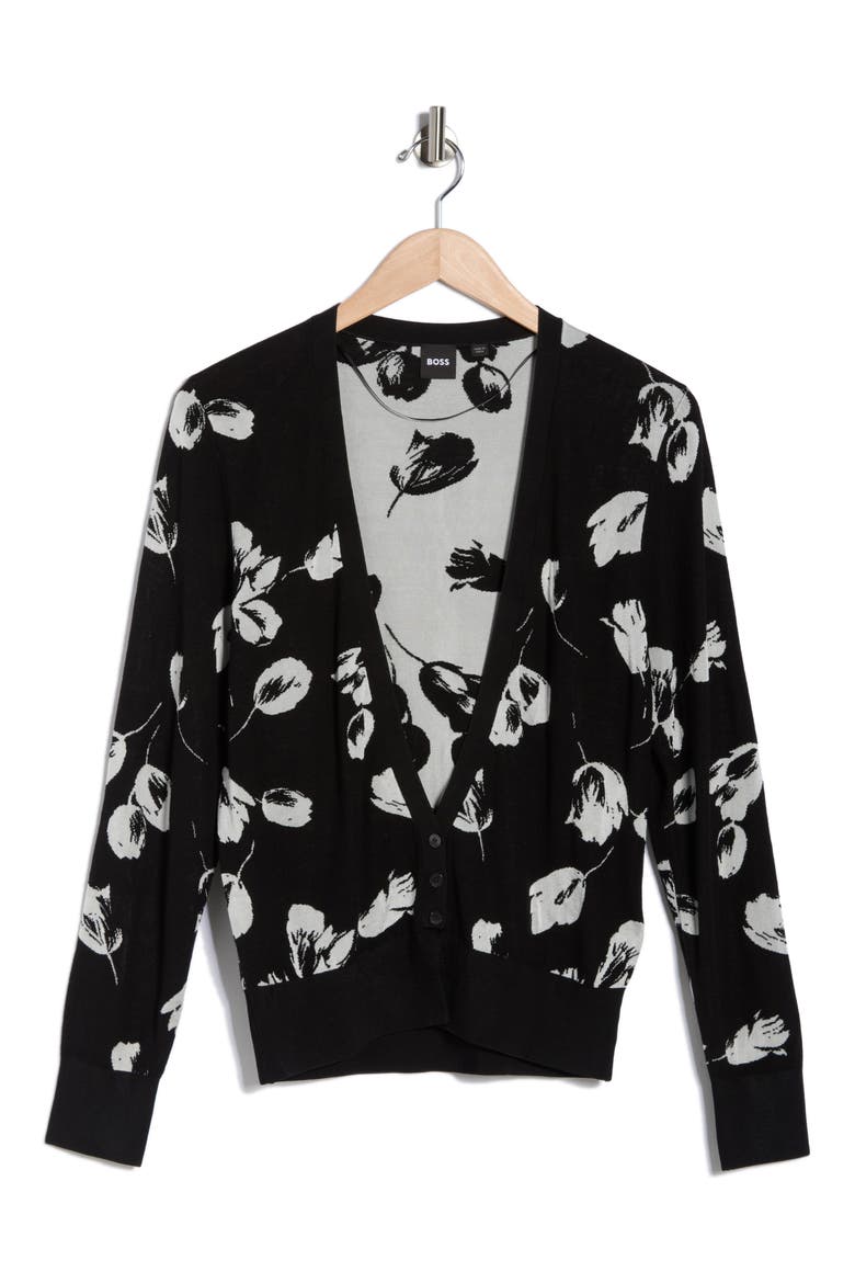 Fuldie Wool Blend Cardigan, Alternate, color, OPEN MISC