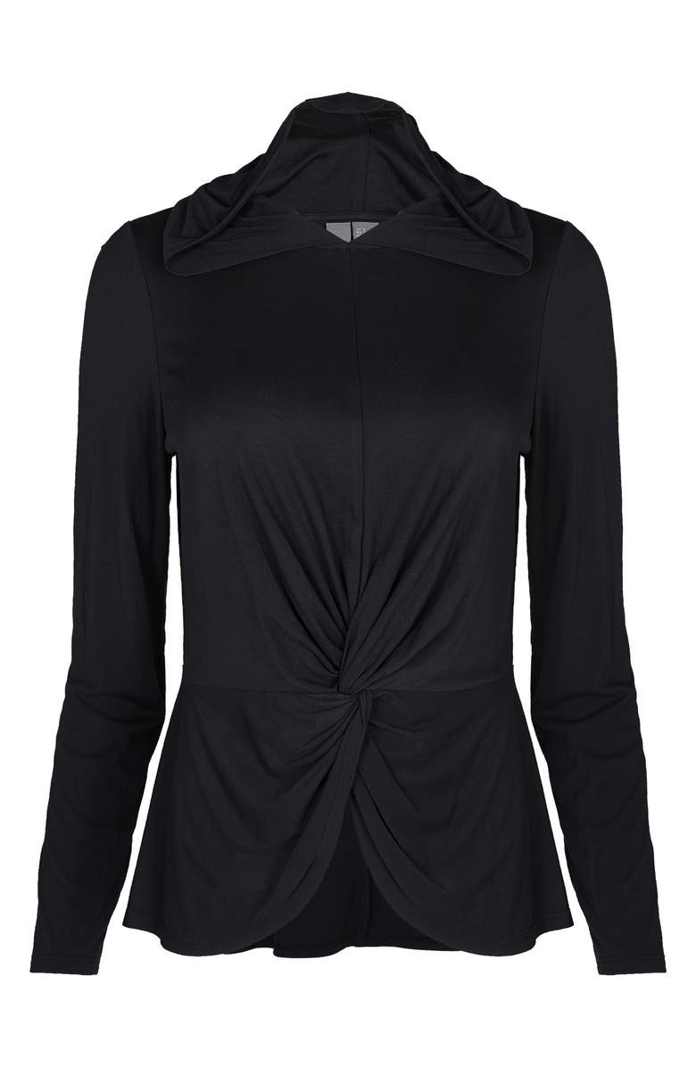 Sweaty Betty Tori Twist Front Hooded Pullover, Alternate, color, 