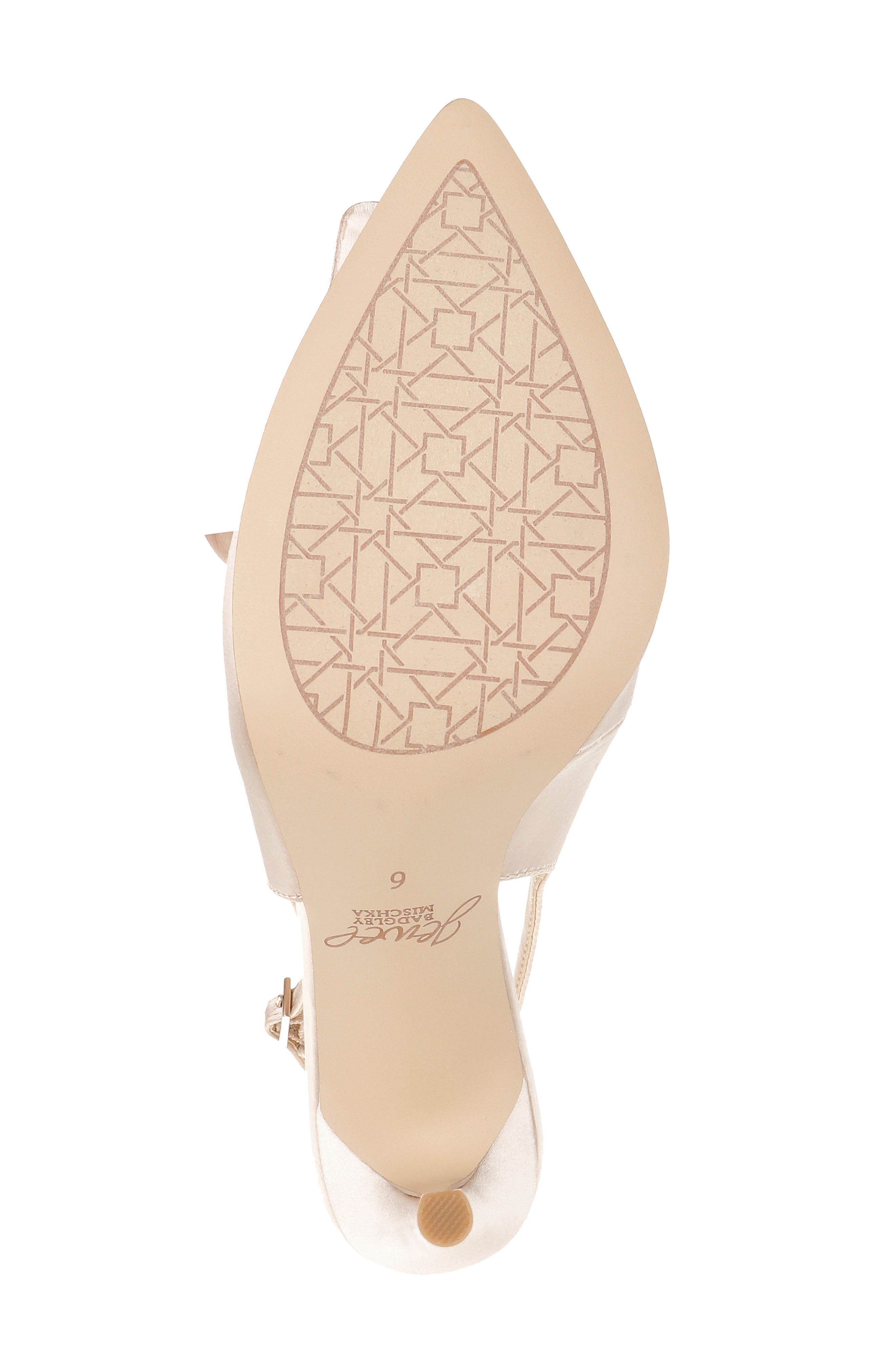 Jewel Badgley Mischka Lisbet Pointed Toe Slingback Pump, Alternate, color, 