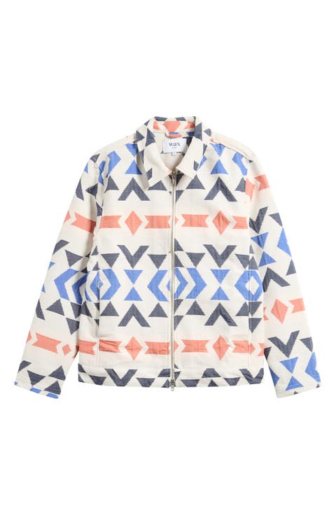 Park Jacquard Pattern Jacket