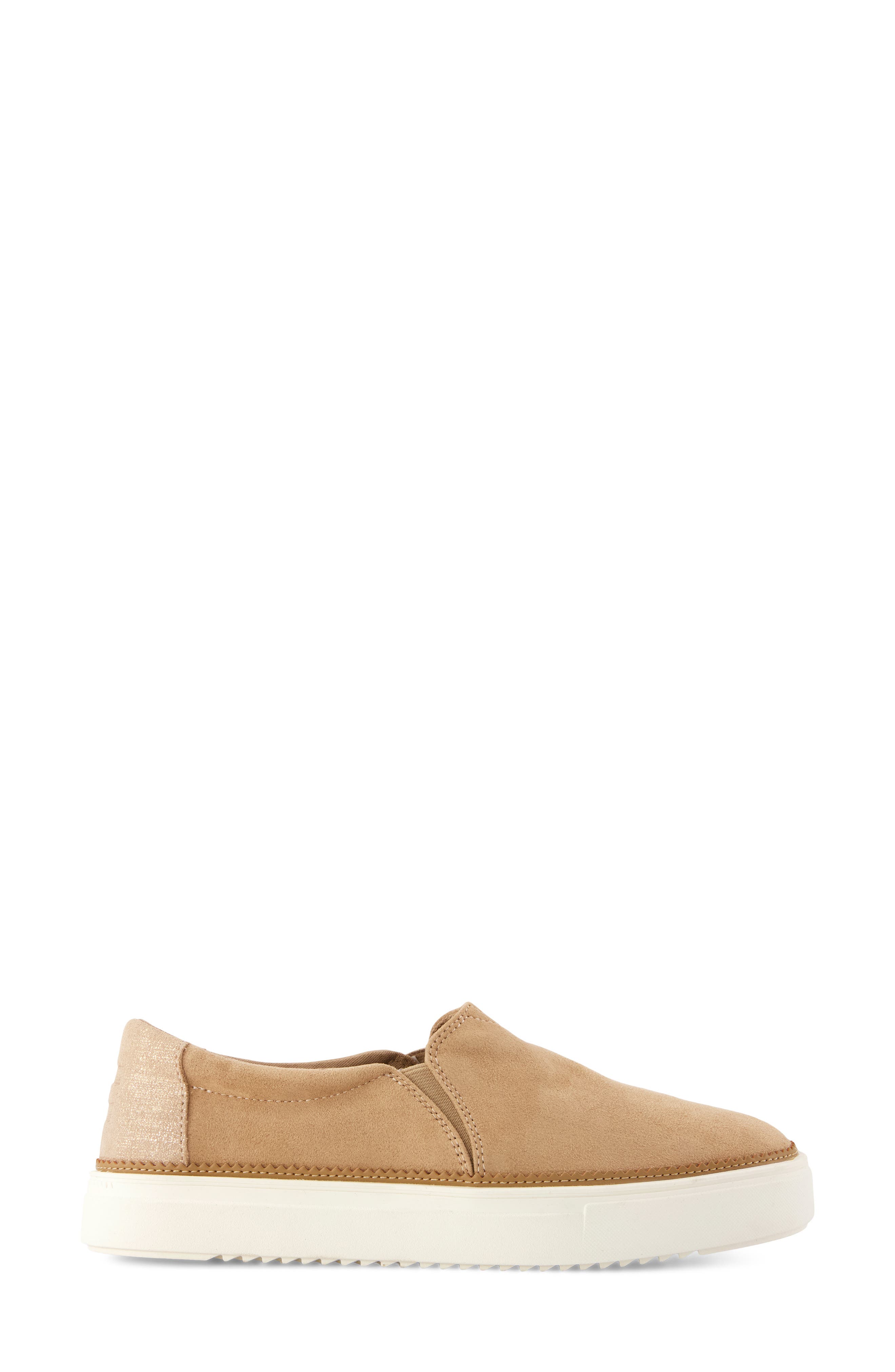 Emily Slip On Sneaker, Alternate, color, MEDIUM BEIGE