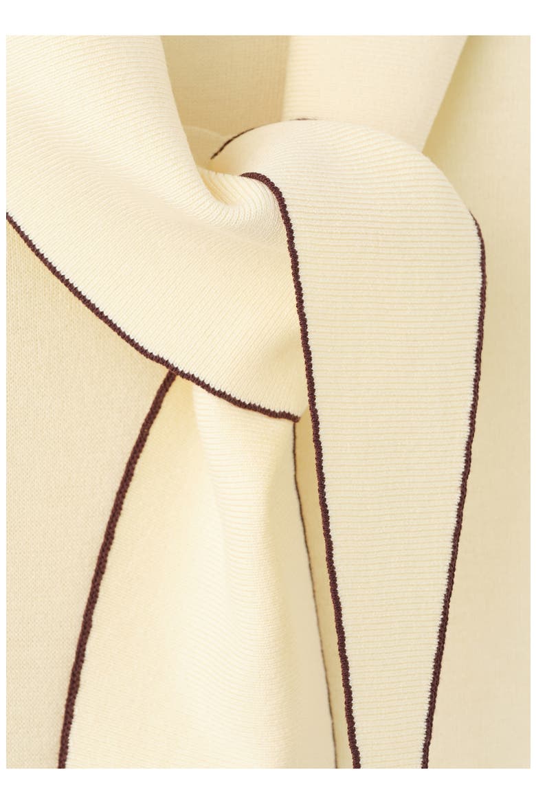 Bert Tie Neck Top, Alternate, color, PASTEL YELLOW