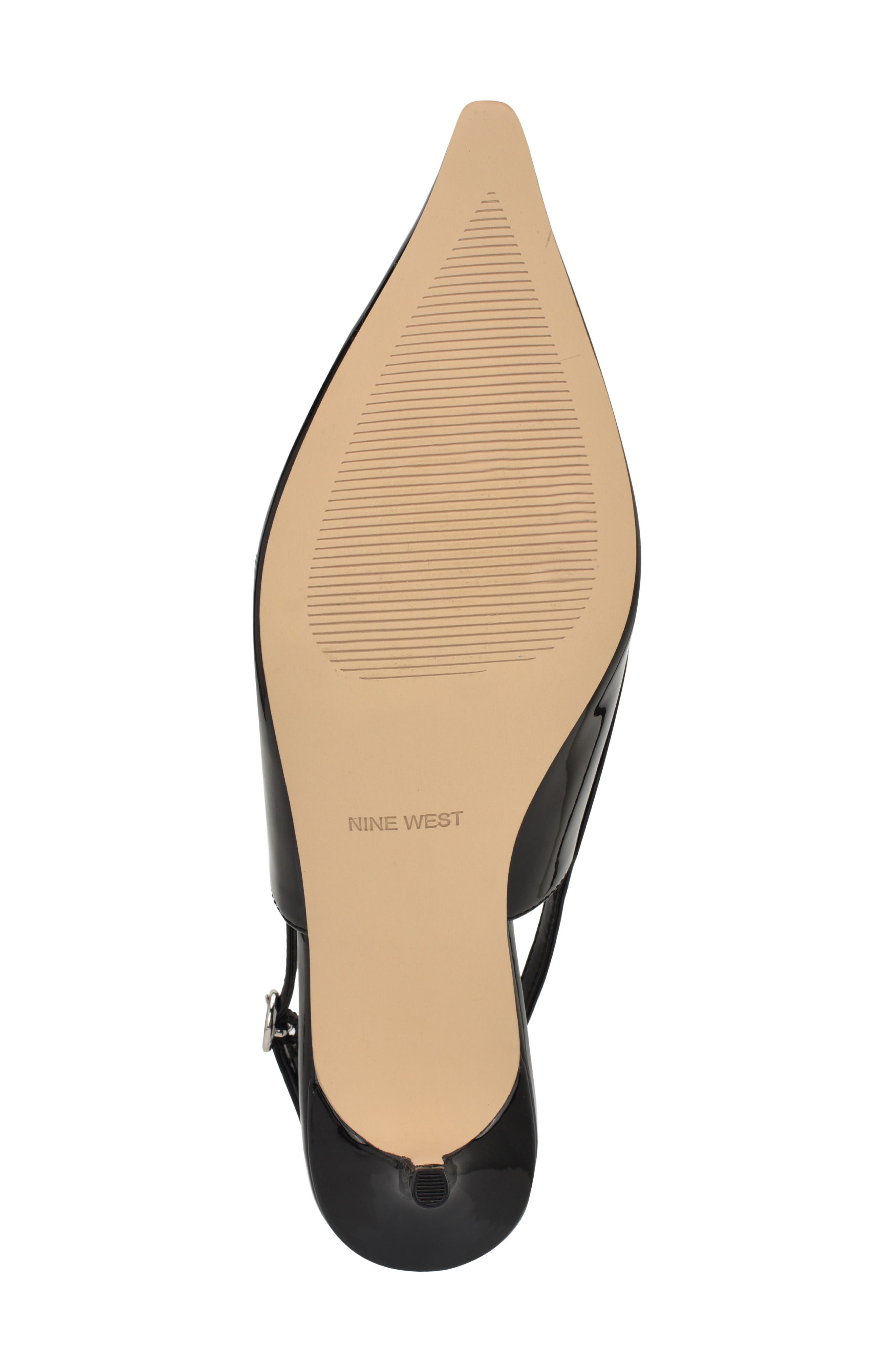 Nine West Ashlea Slingback Pointed Toe Pump, Alternate, color, 