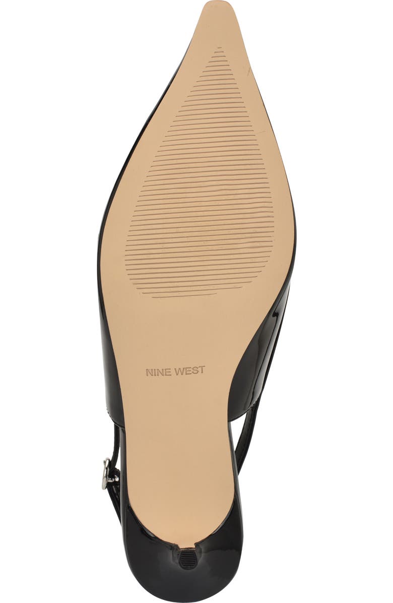 Nine West Ashlea Slingback Pointed Toe Pump, Alternate, color,