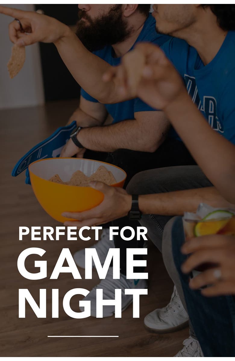 FINAL TOUCH Kick-Off Soccer / Football Tumbler with Ice Mould, Alternate, color, Clear