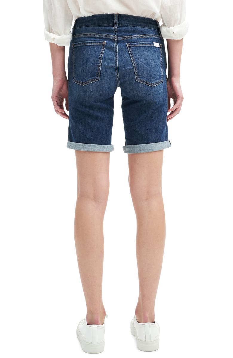 JEN7 by 7 For All Mankind Bermuda Roll Cuff Denim Shorts, Alternate, color, 