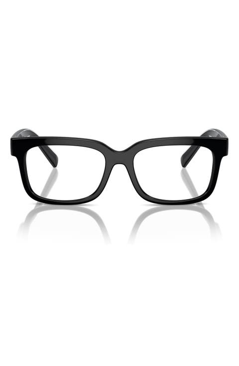 Kids' 47mm Rectangular Optical Glasses