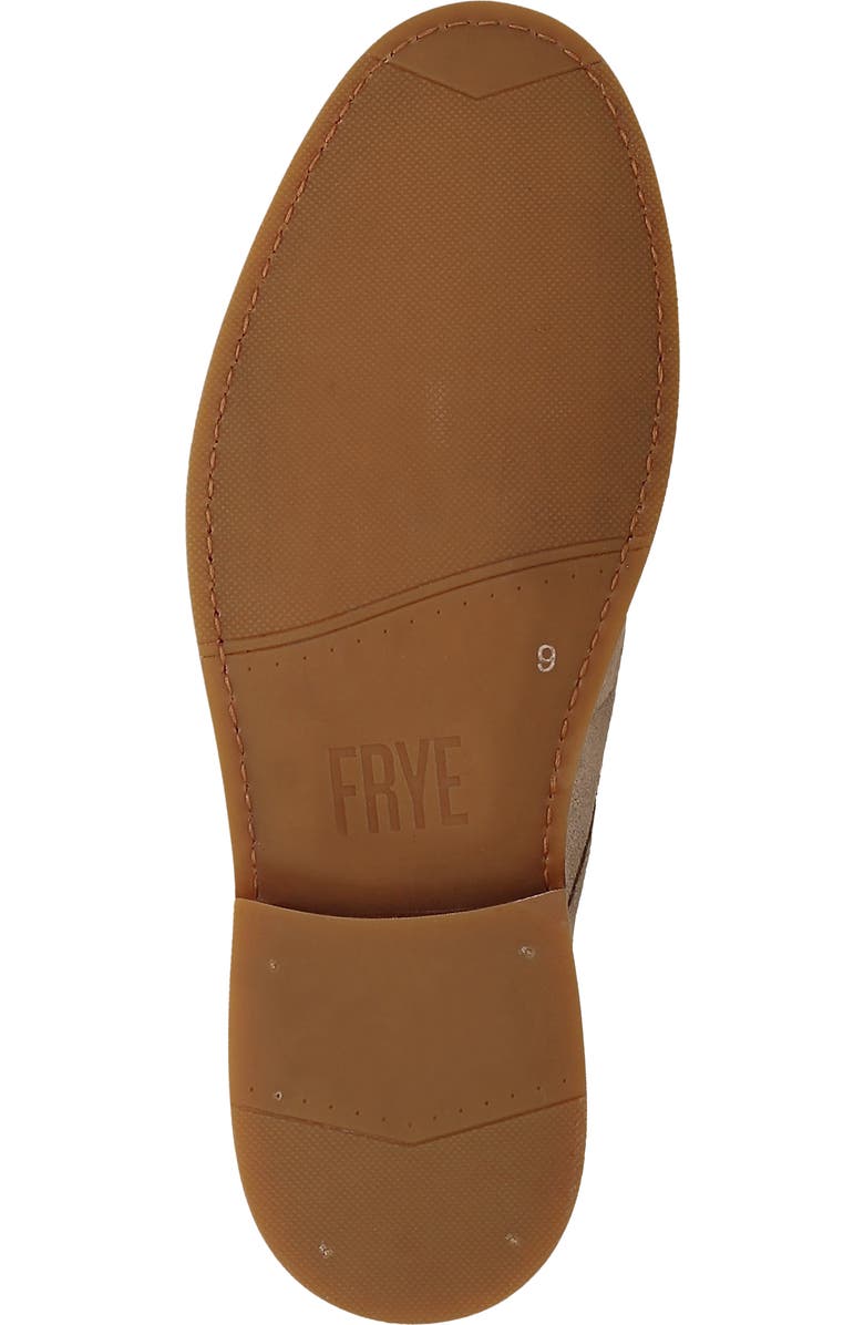 Frye Paul Suede Plain Toe Derby, Alternate, color, Mushroom