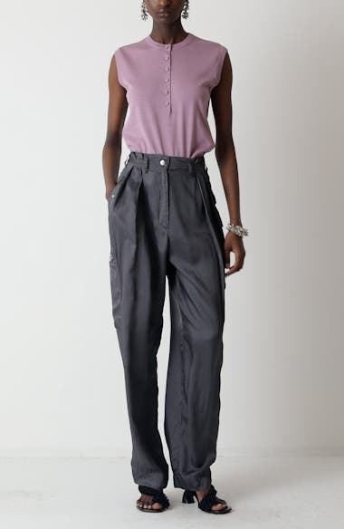 【送料&関税込】Dries Van Noten Silk Cargo Trouser 送料&関税込】Dries Van Noten Silk Cargo Trouser (Dries Van