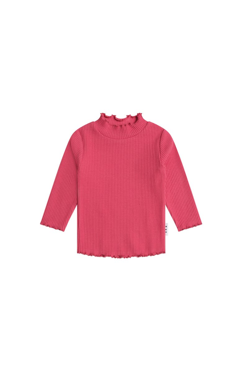 Huxbaby Cherry Rib Skivvy, Main, color, Cherry