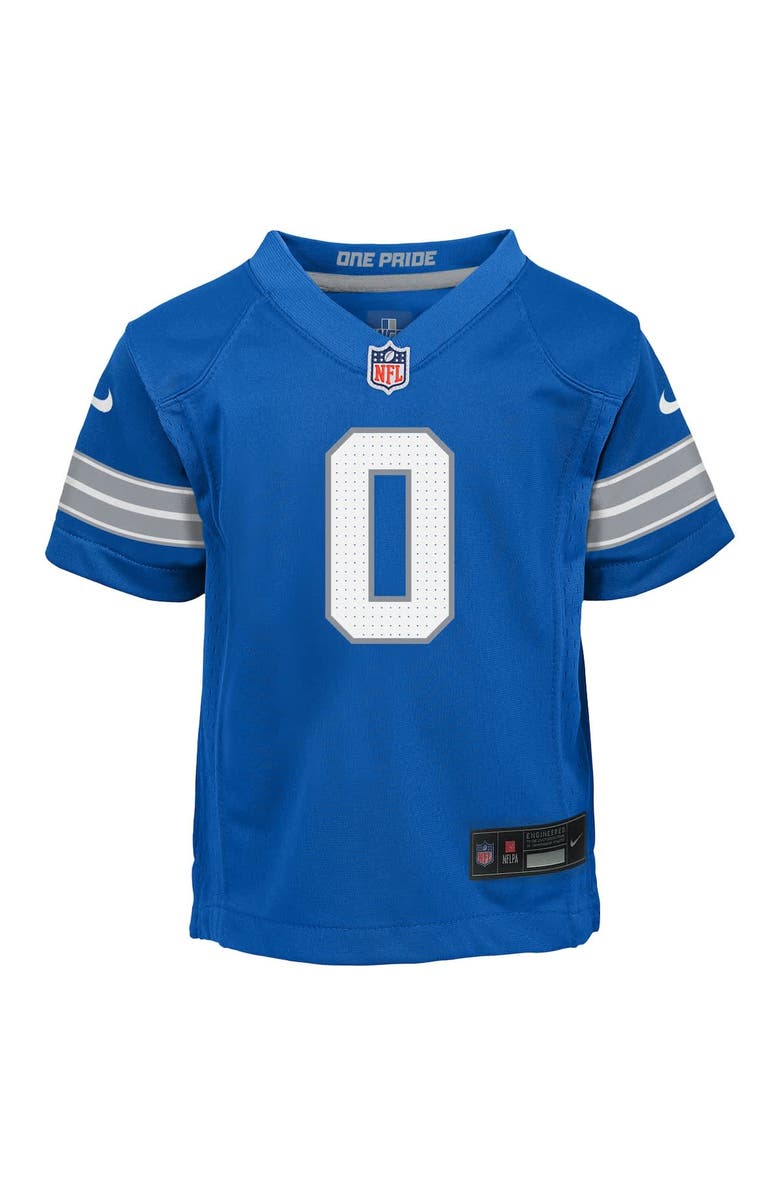 Nike Infant Nike Jahmyr Gibbs Blue Detroit Lions Team Player Game Jersey, Alternate, color,