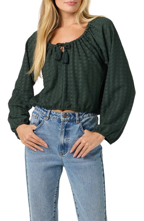 Cami Knit Long Sleeve Top