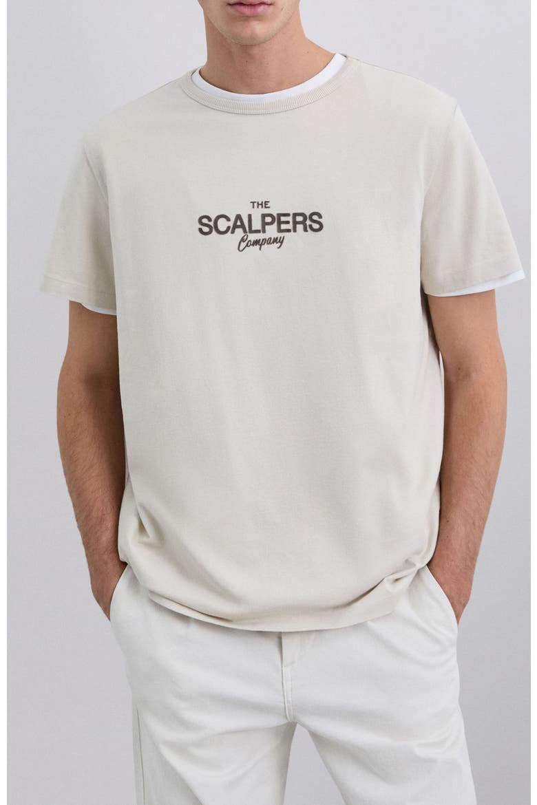 Brand Tee, Main, color, Lightgrey