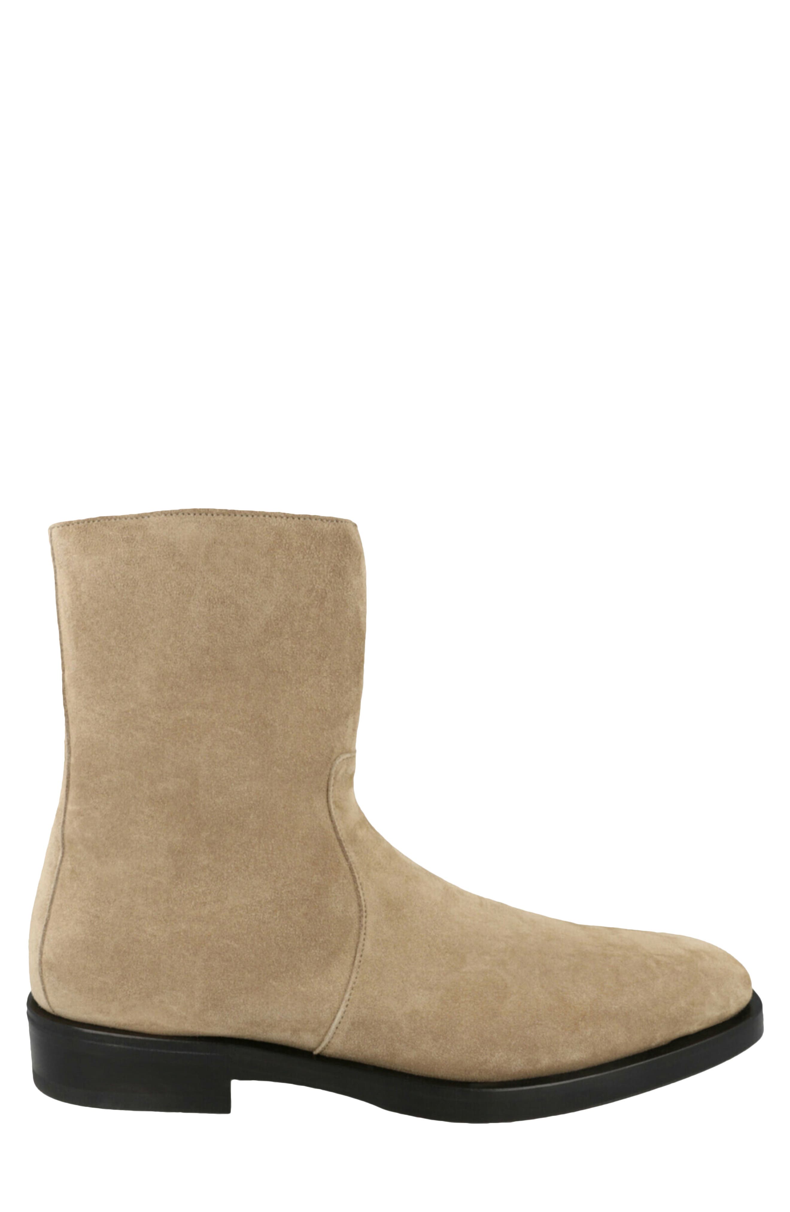 FERRAGAMO Gerald Side Zip Boot, Alternate, color, 