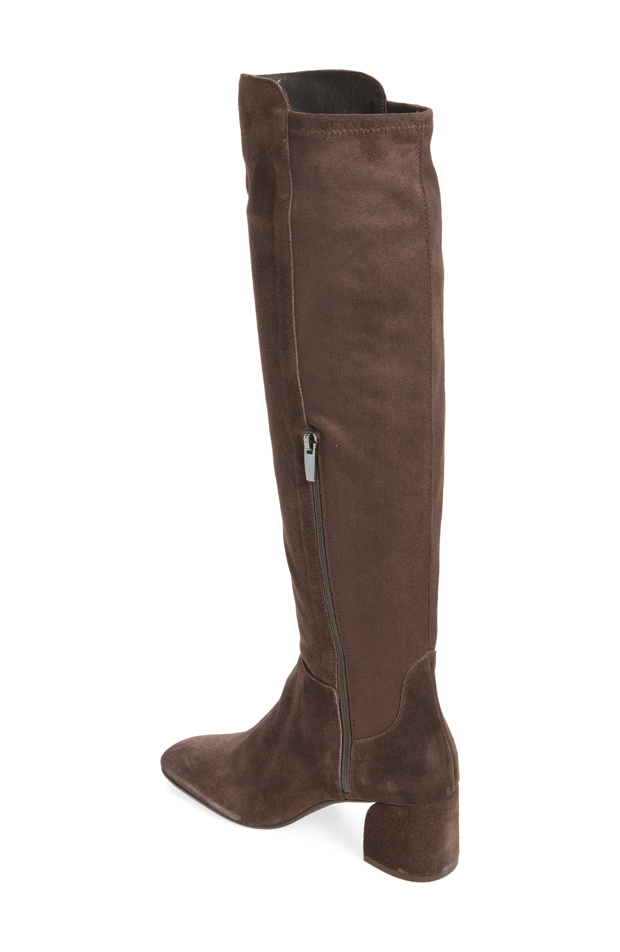 Brandice Over the Knee Boot, Alternate, color, CHOCOLATE BROWN SUEDE