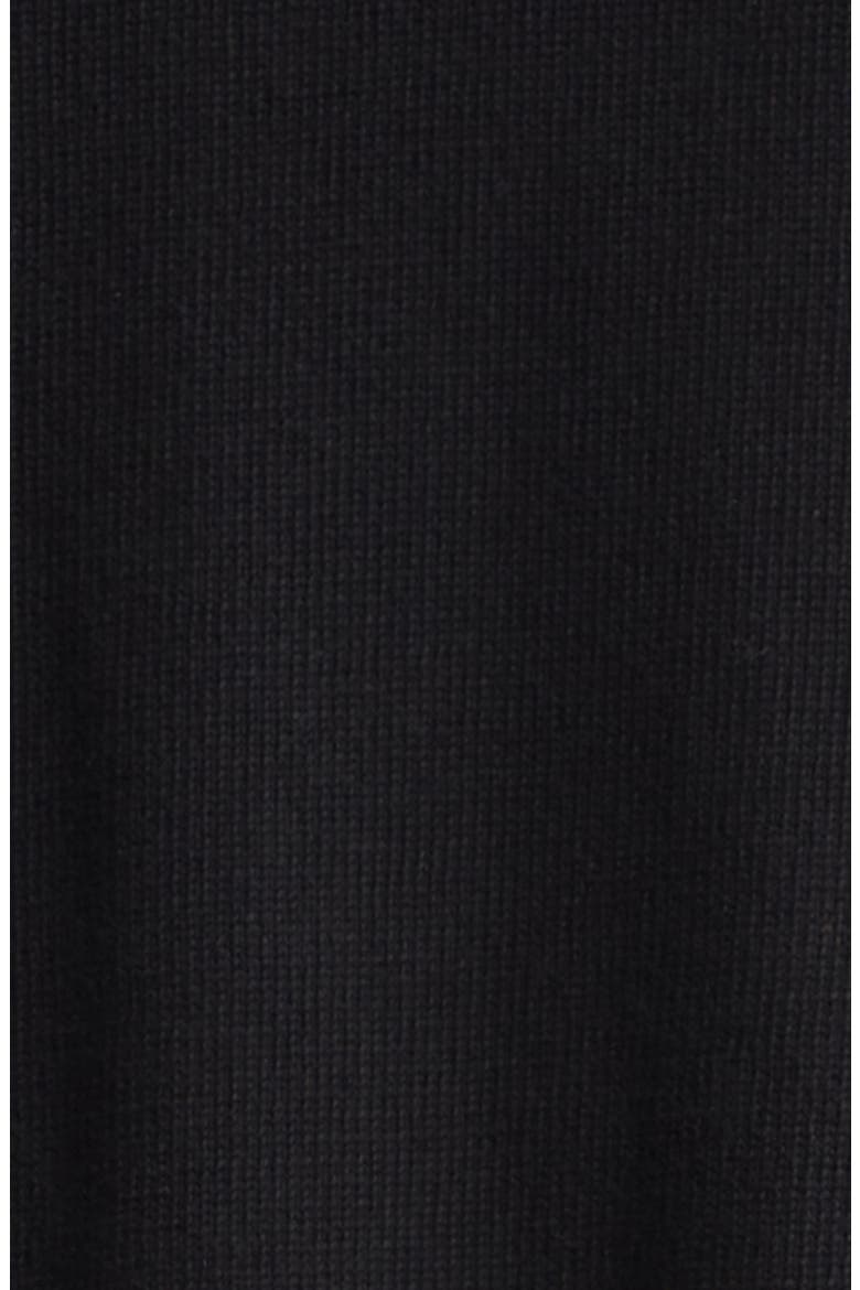 Padded Mixed Media Zip Cardigan, Alternate, color, BLACK