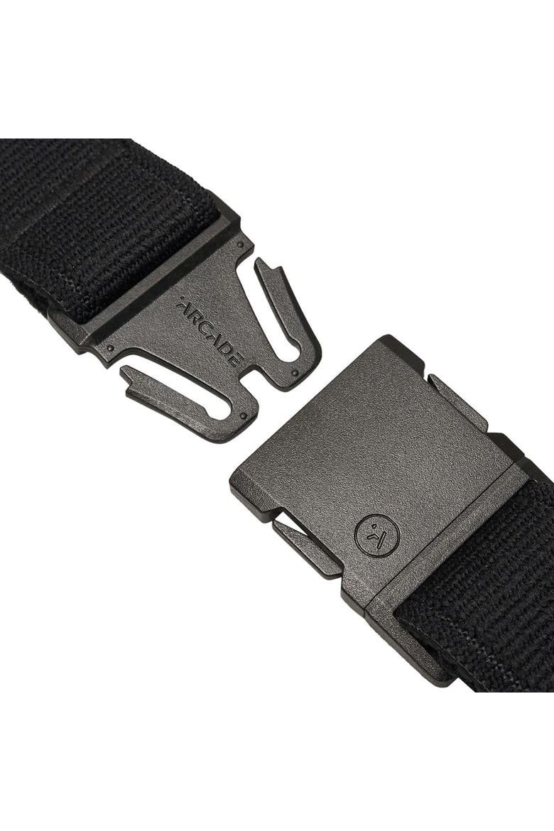 Atlas Slim Long Belt, Alternate, color, Black
