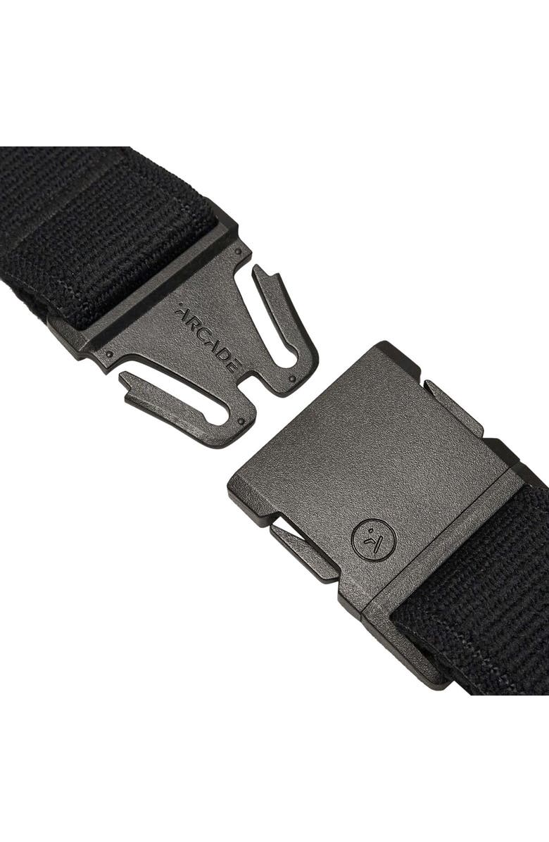 ARCADE Atlas Slim Long Belt, Alternate, color, Black