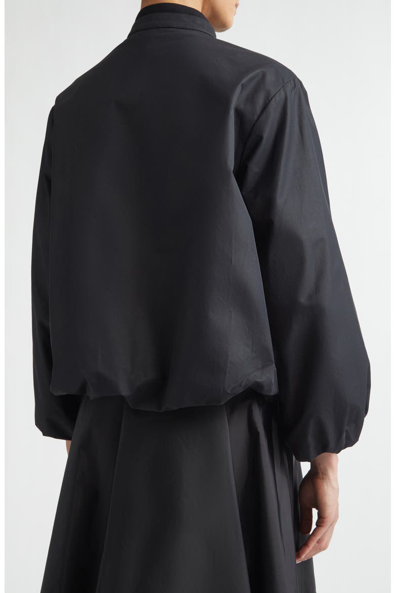 Gruissan Padded Bomber Jacket, Alternate, color, BLACK